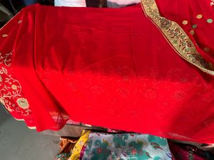 Saree With Heavy Work