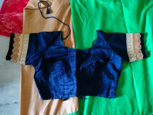 Elegant Beige &amp; Green Saree