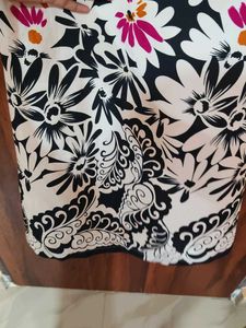 Floral Cold Shoulder Dress