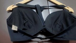 Black ⚫ Neck Nots Style Bra For 42 Bust