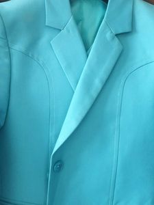 brand new👌👔😻🎩😊📦📣Vibrant Teal Suit Set