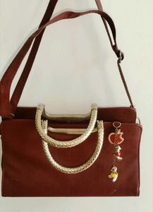 Stylish Red Handbag