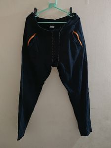 Van Heusen Athleisure Track Pant Men's Black