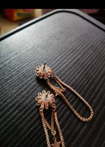 Sparkling Star Drop Earrings