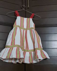 Juniors Cute Striped Summer Dress 2-3Y