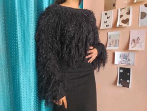 🤍 Two Fluffy Knit Sweaters set🤍