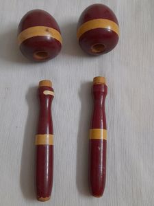 Wooden Handle For Skipping