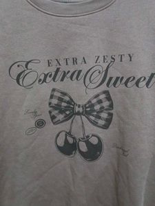 Cute Cherry Graphic Sweatshirt