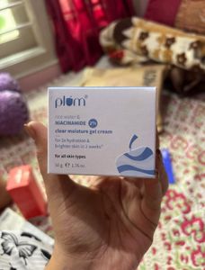 Plum Rice Water & Niacinamide Gel Cream
