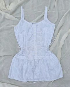 Soft Cotton White Chikankari Top