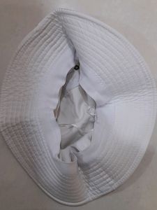 White Bucket Hat