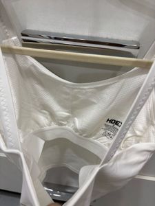 HDEX White Athleisure Shorts