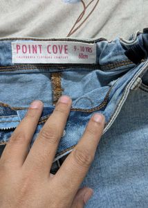 Light Wash Denim Jeans