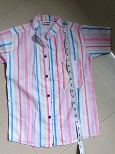 Striped Button-Down Shirt