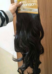 Wavy Dark Brown Hair Extension