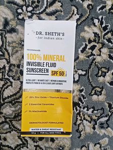 Dr. Sheth's Mineral Sunscreen SPF 50