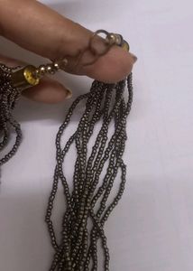 Combo Of Beads Neckpiece And Donut