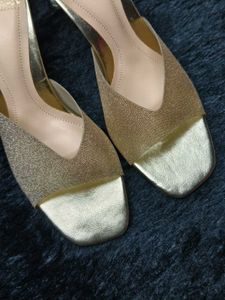 Embellished Open Toe Heels