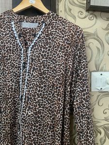 Stylish Leopard Print kurta set