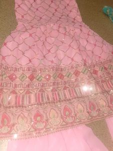 Pink Sharara