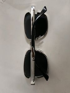 Metal Sunglasses🕶️ Squared Retro Black Aviators