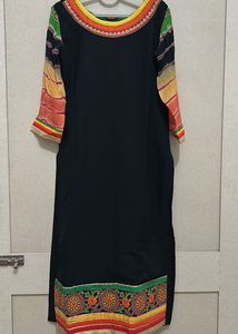 Elegant Black Kurta