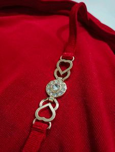 Red Halter Neck Top