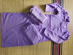 Purple Long Kurta