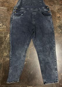 Denim Shoulder Strap Dungrees