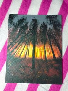 Canvas Board Painting with frame