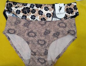 2014 -- Pack of 2 Women's Printed Briefs