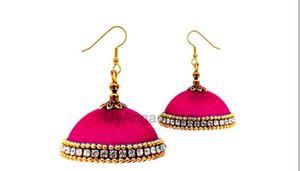 Silk Thread Jhumka