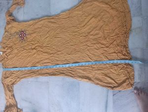 Embroidered Yellow frock