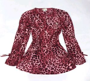 Stylish Leopard Print Top