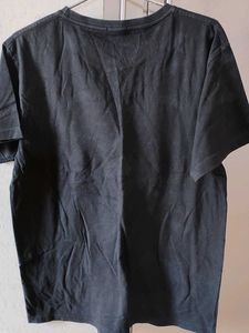 Black Panda Print T-shirt