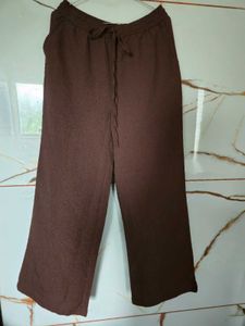 Brown Wide Leg trouser