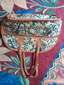 Unique Bird Print Handbag