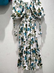 Floral Print Midi Sundress