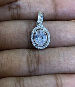 REAL CHANDI PENDANT Elegant Oval Cut Pendan