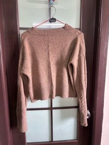 Cozy Cable Knit V-Neck Sweater