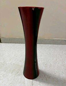 Red &amp; Purple Glitter Vase (Set of 2)