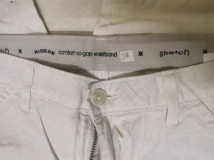 Imported Riders By Lee White Ankle Length Pants