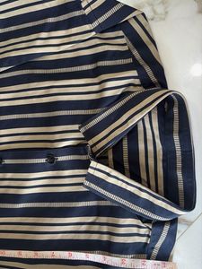 Striped Button-Up Shirt