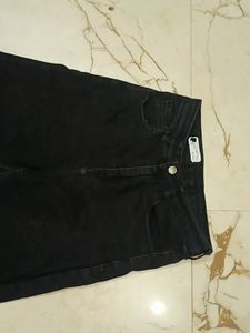 Black Wide Leg Jeans