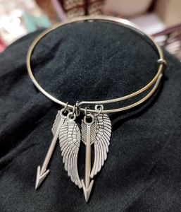 Enchanted Moon &amp; Fairy Charm Bangle