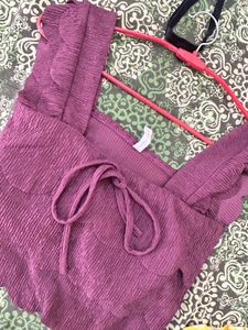 Chic Scalloped Crop Top