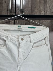 White Denim Jeans