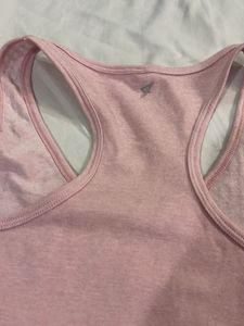 Pink Racerback Athletic Tank Top