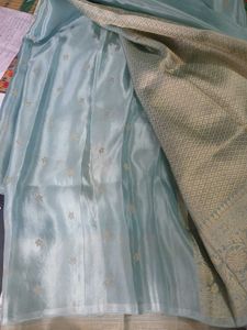 Pure HO crepe silk saree with Blouse piece