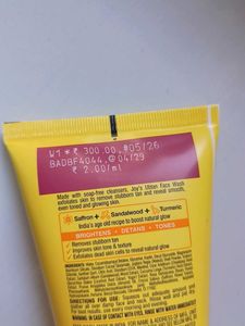 Joy Hydra Refresh &amp; Ubtan Face Wash